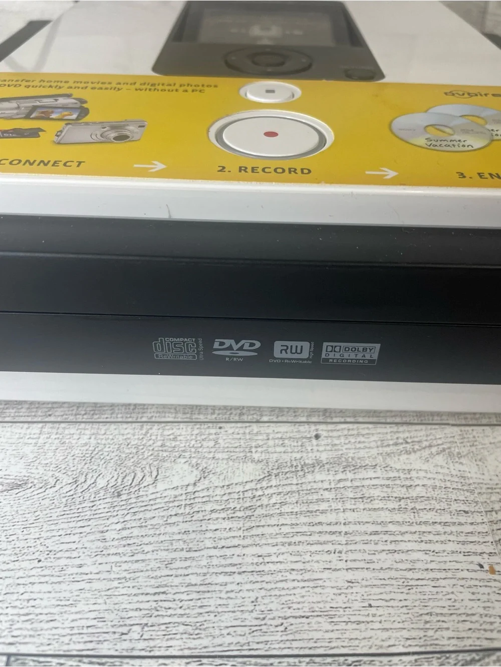 Sony Multi-Function Portable DVD Recorder - White/Black